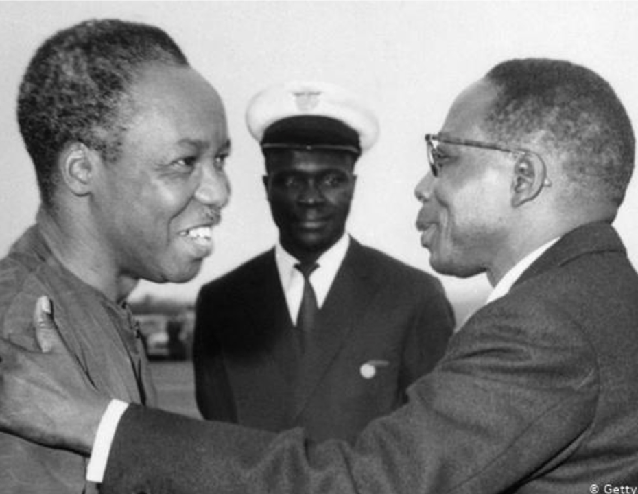 Julius Nyerere and Léopold Sédar Senghor